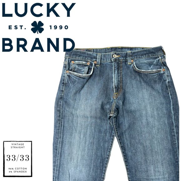 Lucky Brand Other - Men’s Lucky Jeans Vintage Straight 33/33